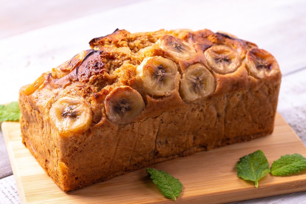 Imagem destacada — Bolo de Banana Caramelizada – com amor e memória