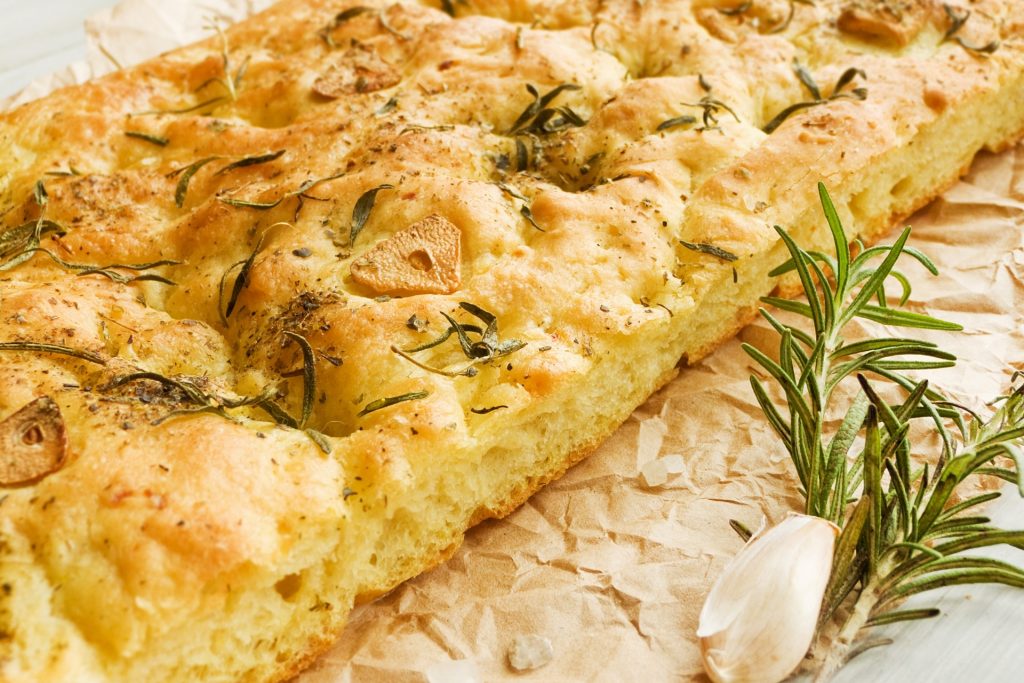 Imagem destacada — Focaccia Simples (e absolutamente maravilhosa)