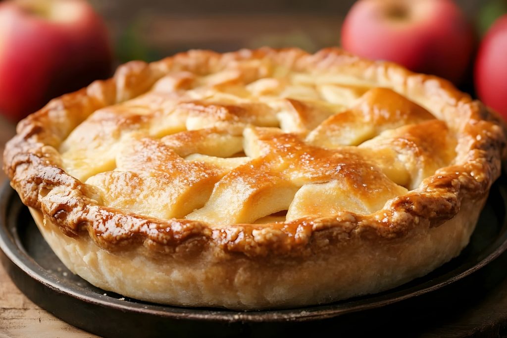 Imagem destacada — Tarte Fofa de Maçã – Um bolo leve com alma de sobremesa reconfortante