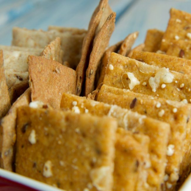 brown biscuits on white ceramic plate